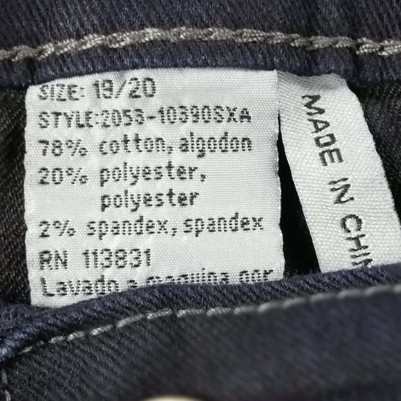 Jeans Denim Blue Straight Jean - Picture 5 of 7